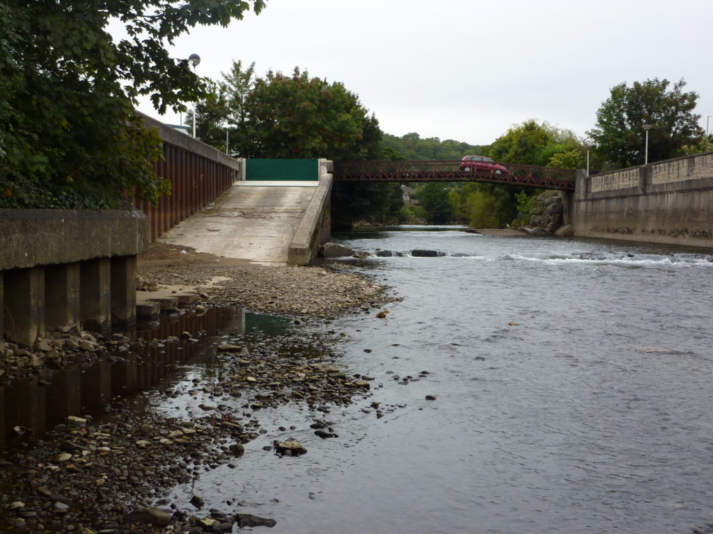 The River Ogmore at Bridgend