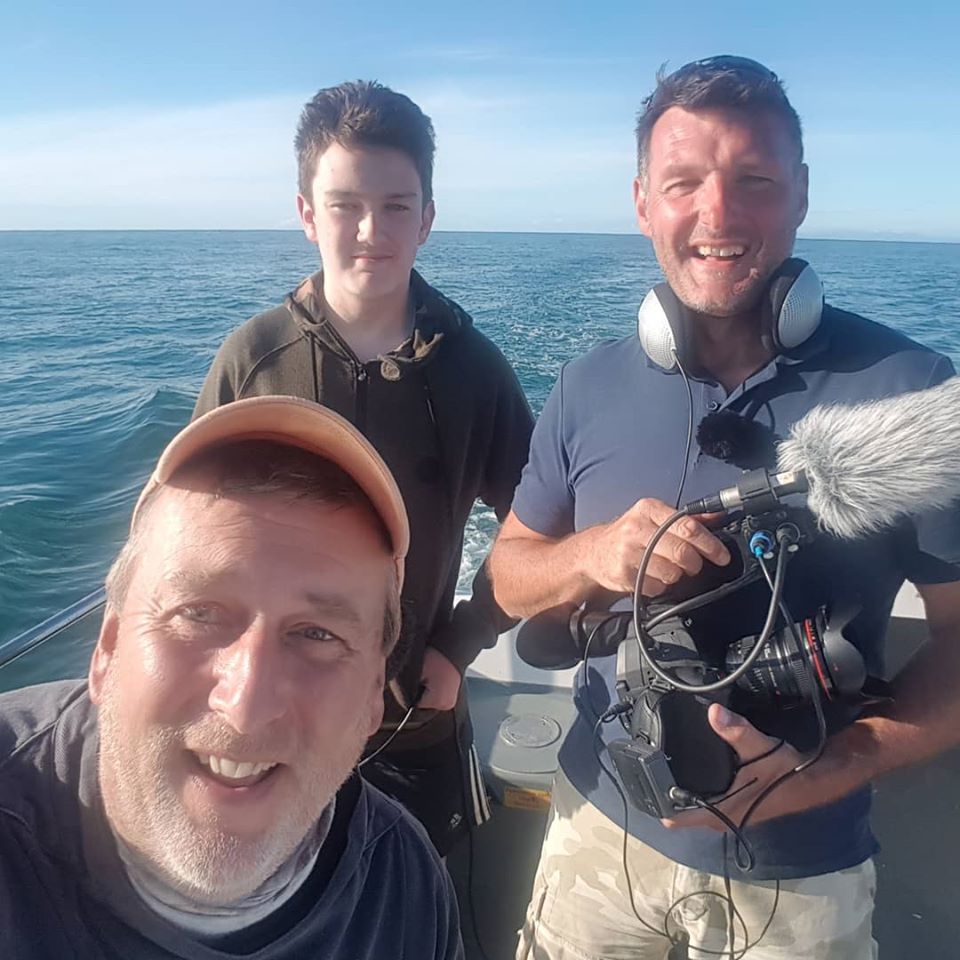 Rob Hughes sea fishing Wales