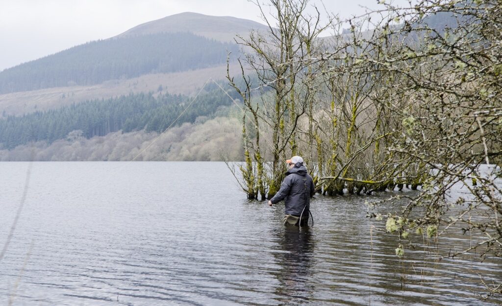 spring fly fishing on tal-y-bont